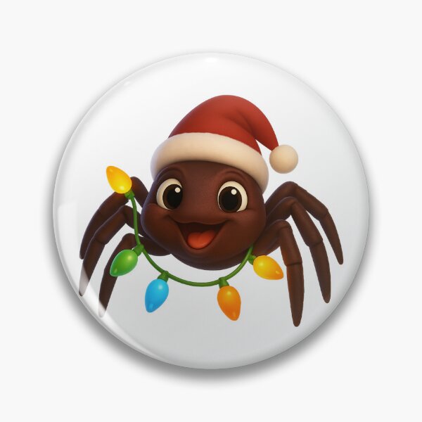Item preview, Christmas Fishing Spider designed and sold by Sillytoe.