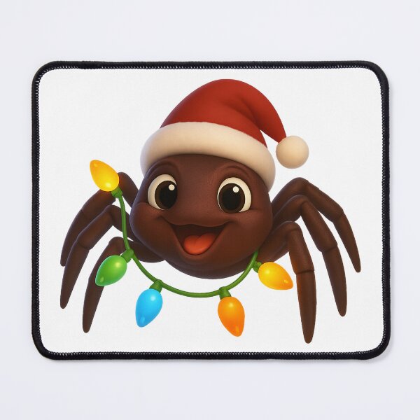 Item preview, Christmas Fishing Spider designed and sold by Sillytoe.
