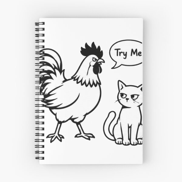 Item preview, Try Me | Rooster & Cat  designed and sold by ekemarket.