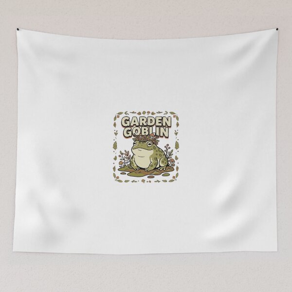 Item preview, Garden Goblin Toad Cottagecore Graphic designed and sold by GoofyShopp.
