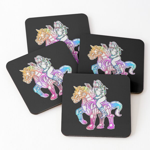 Item preview, Space Cowboy Rides Solo (Color) designed and sold by SparklefilthStudios.