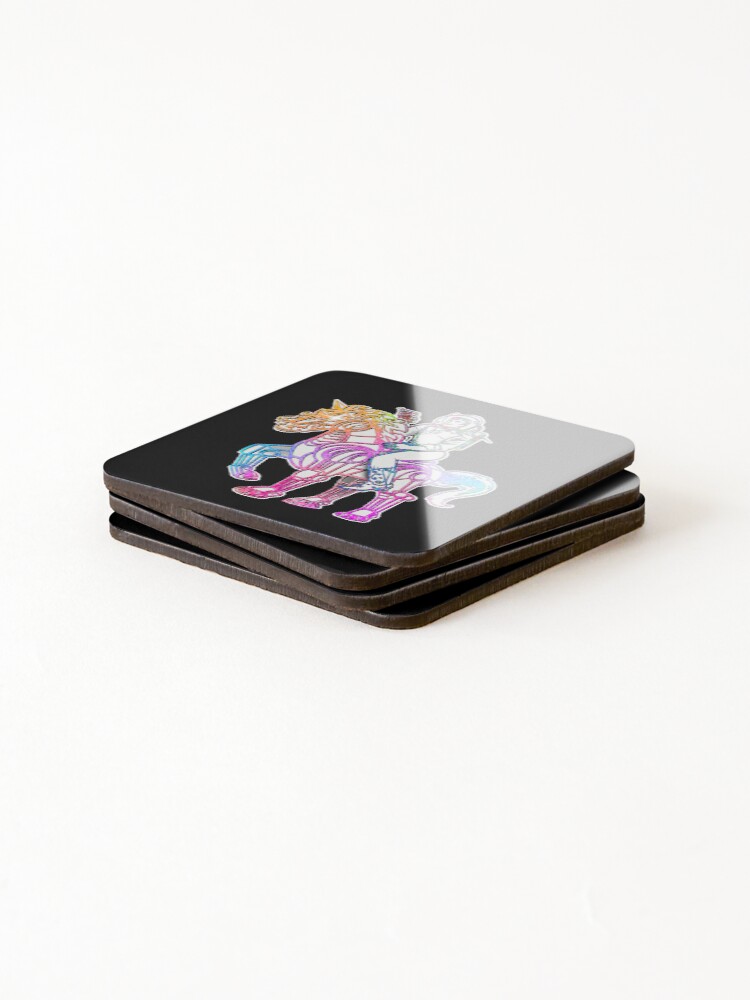 Thumbnail 4 of 5, Coasters (Set of 4), Space Cowboy Rides Solo (Color) designed and sold by Rissy81.