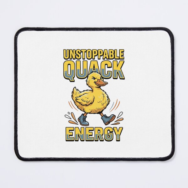 Item preview, Unstoppable Quack Energy Duck Graphic designed and sold by GoofyShopp.