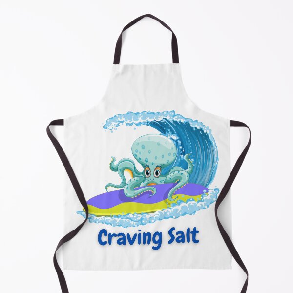 Item preview, Surf Shirt. Beach Shirt. Craving Salt-Craving Surf. Surfing Octopus. designed and sold by ShrimpAndGrits.