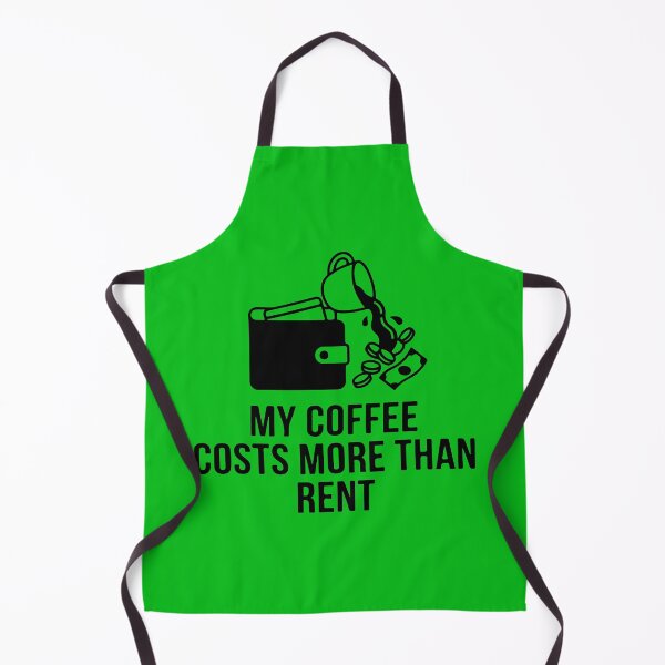 Item preview, My Coffee Costs More Than Rent designed and sold by Alimehab | Graphic tees | Design & Art.