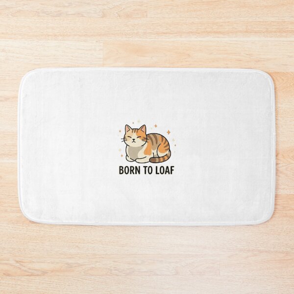 Item preview, Born To Loaf Cat Graphic designed and sold by GoofyShopp.