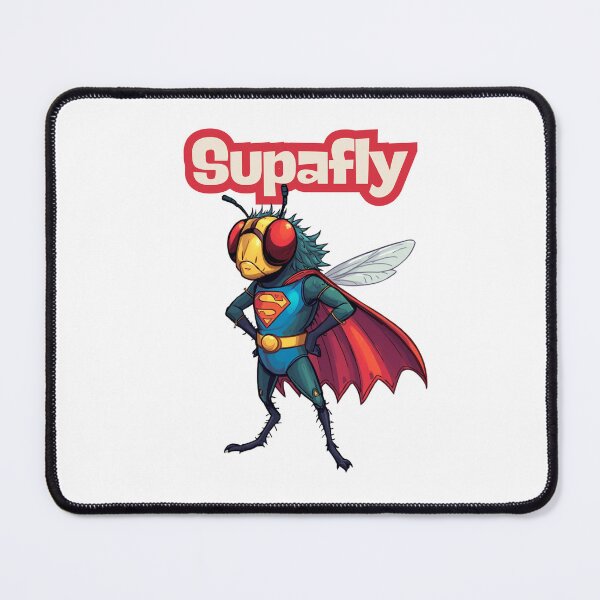 Item preview, Supafly the Superhero Housefly - Funny Insect Lover Cryptidcore designed and sold by Spank My Yeti.