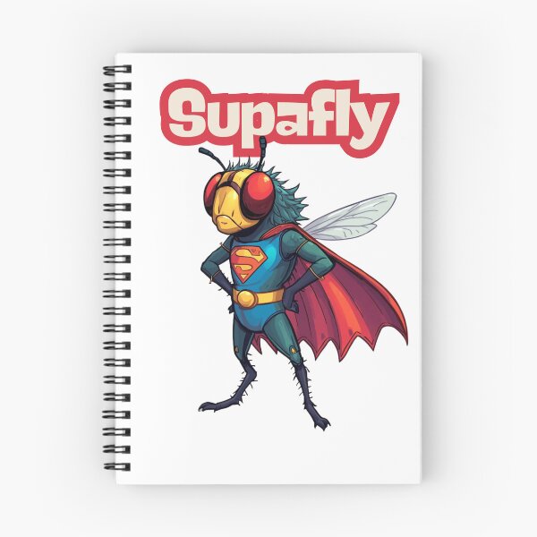 Item preview, Supafly the Superhero Housefly - Funny Insect Lover Cryptidcore designed and sold by Spank My Yeti.
