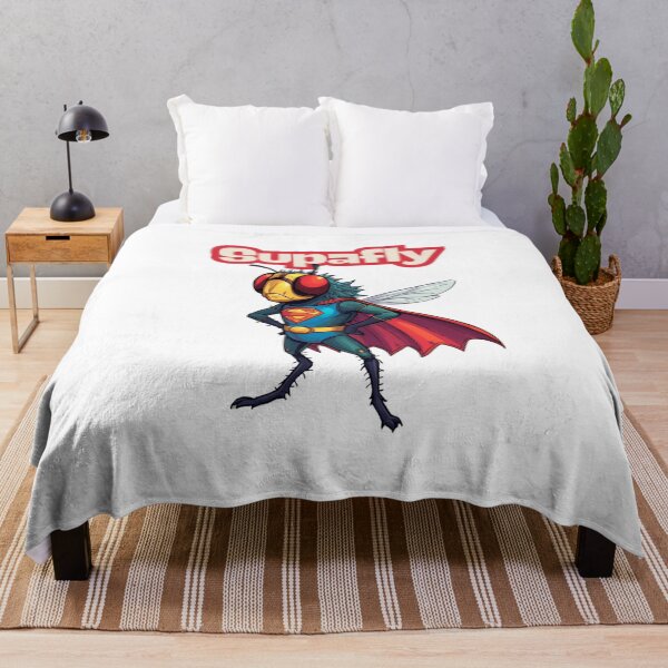 Item preview, Supafly the Superhero Housefly - Funny Insect Lover Cryptidcore designed and sold by Spank My Yeti.