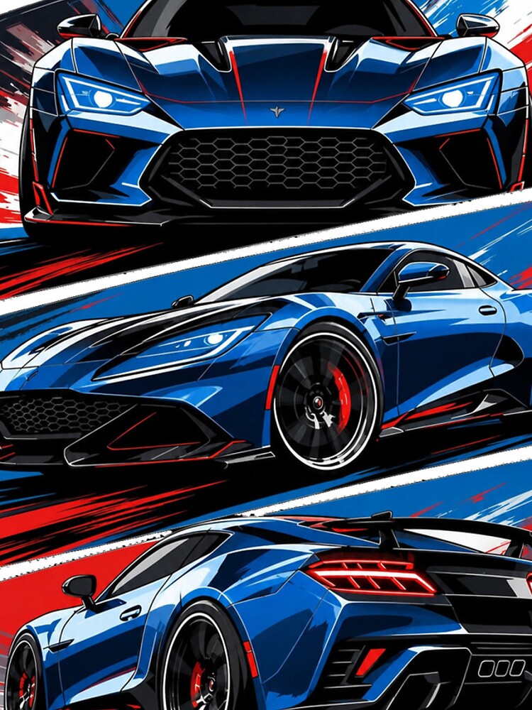 Thumbnail 4 of 4, iPhone Case, Car Racing Design designed and sold by TAC-STYLE.