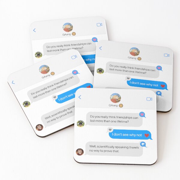 Item preview, Avatar The Last Airbender - "Friendships Last" Text Graphic designed and sold by City Peach.