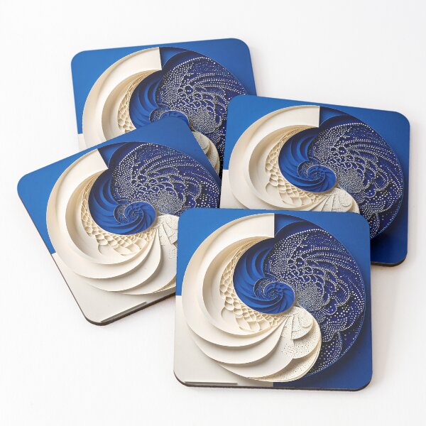 Item preview, Intricate Paper Cut Spiral designed and sold by Vicky Brago-Mitchell®.