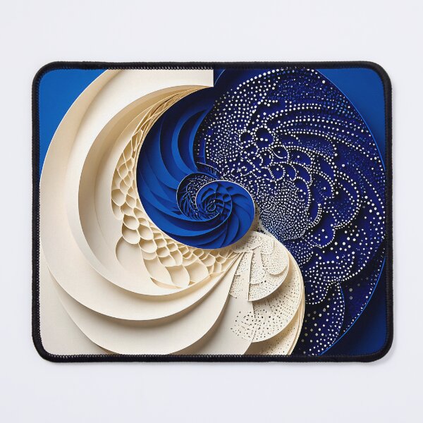 Item preview, Intricate Paper Cut Spiral designed and sold by Vicky Brago-Mitchell®.