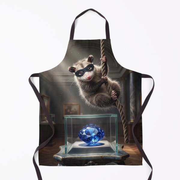 Item preview, Virginia Opossum Is Skilled and Conniving Jewel Thief designed and sold by Tridentulus.