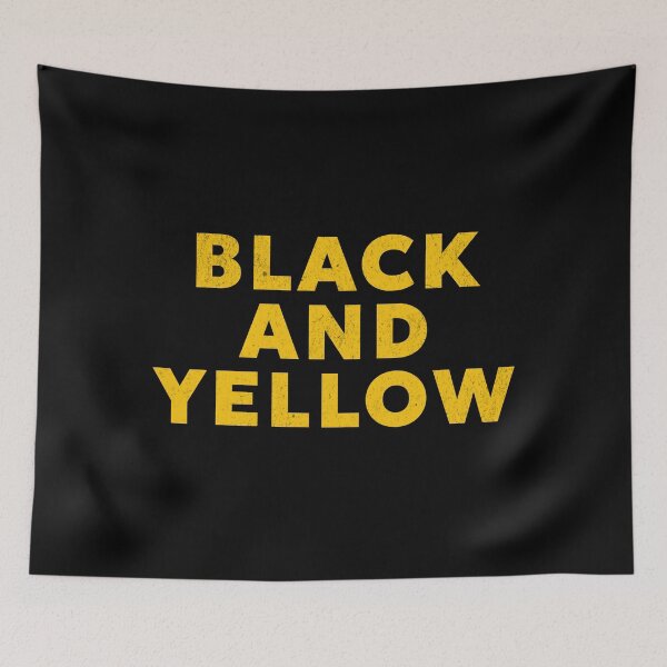 Item preview, Black and Yellow designed and sold by Primotees.