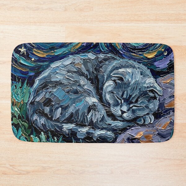Item preview, Sleepy Scottish Fold Night designed and sold by AjaTrier.