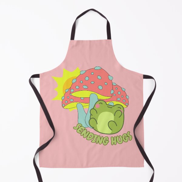 Item preview, Sending hugs kawaii frog and mushroom designed and sold by BritishDelights.