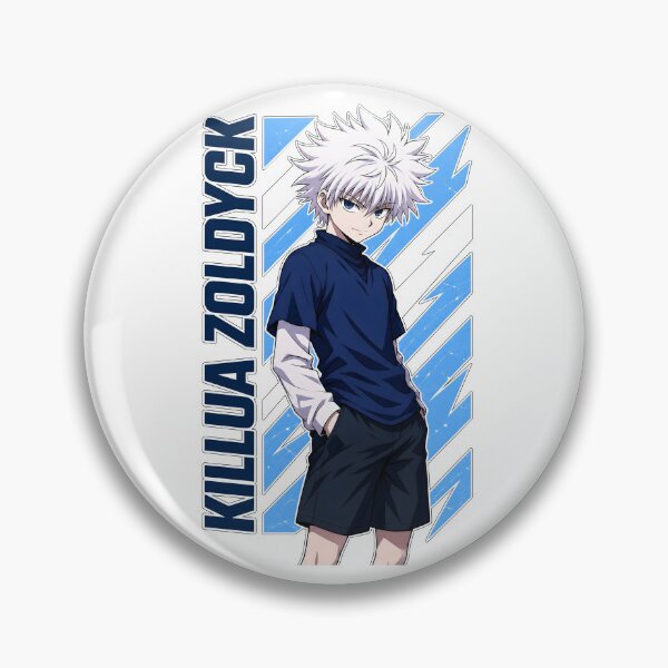 Item preview, Cool Spiky White Hair Boy Blue Lightning Graphic Art designed and sold by sidki-SDK.