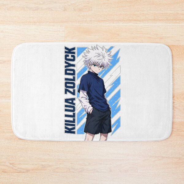 Item preview, Cool Spiky White Hair Boy Blue Lightning Graphic Art designed and sold by sidki-SDK.