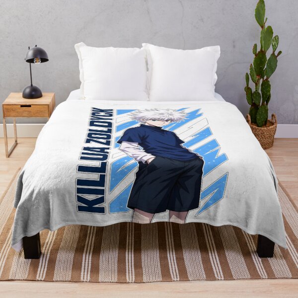 Item preview, Cool Spiky White Hair Boy Blue Lightning Graphic Art designed and sold by sidki-SDK.