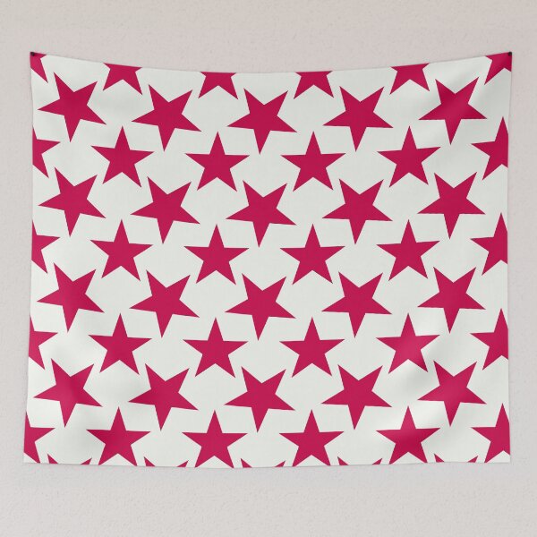Item preview, Retro Red Star Pattern | Classic Red Stars on White | Red Stars Patterned | Red Stars Preppy | Cute Red Star Wallpaper | Bold Star Shape Pattern | Red Star Design designed and sold by VivaFy.