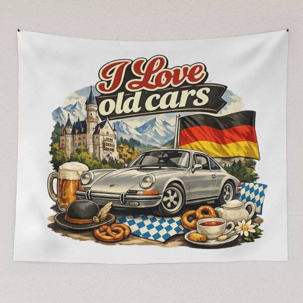 Item preview, I love old cars Porsche designed and sold by PabDam.