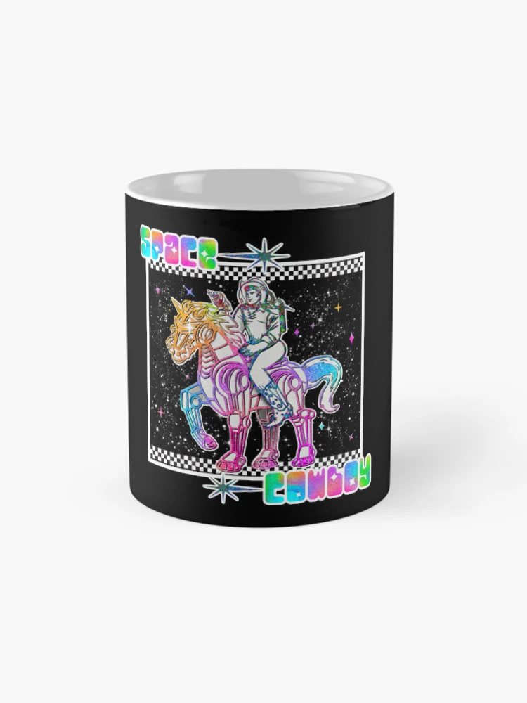 Thumbnail 4 of 6, Coffee Mug, Space Cowboy (Text Color) designed and sold by SparklefilthStudios.