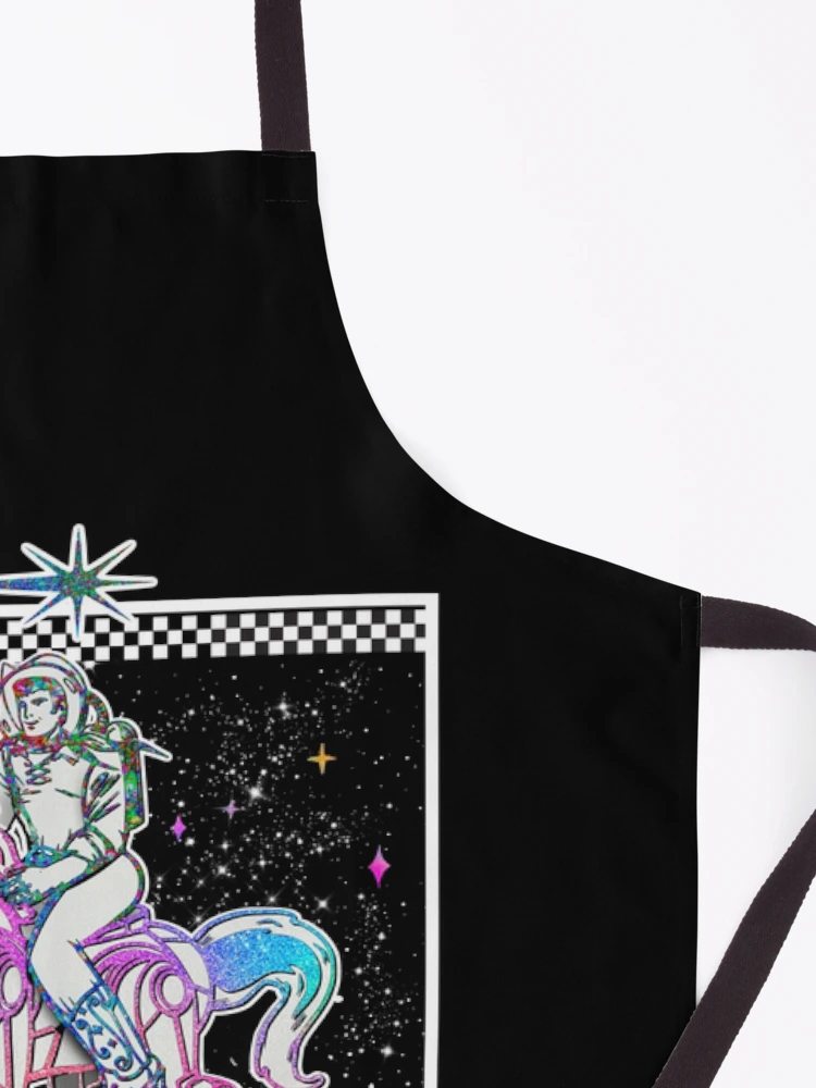 Thumbnail 3 of 6, Apron, Space Cowboy (Text Color) designed and sold by SparklefilthStudios.