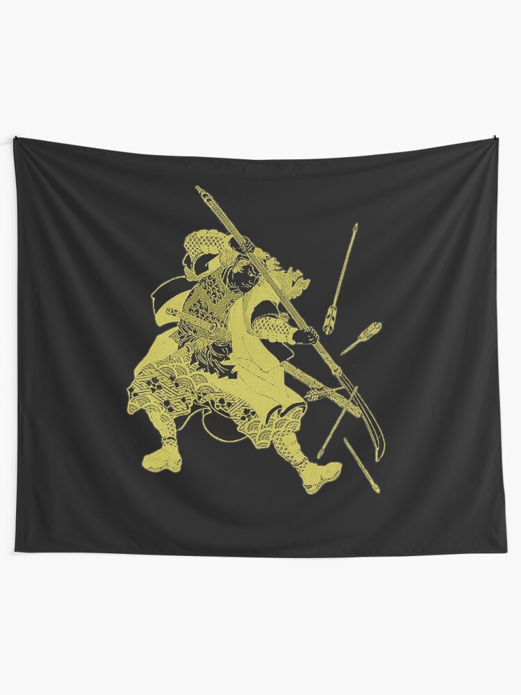 "Samurai Ronin Warrior Martial Arts " Tapestry by MDAM Redbubble
