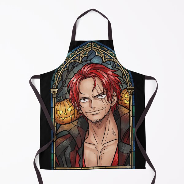 Item preview, Shanks One Piece Halloween Stained Glass Pirate Smile designed and sold by mildaclairmo.