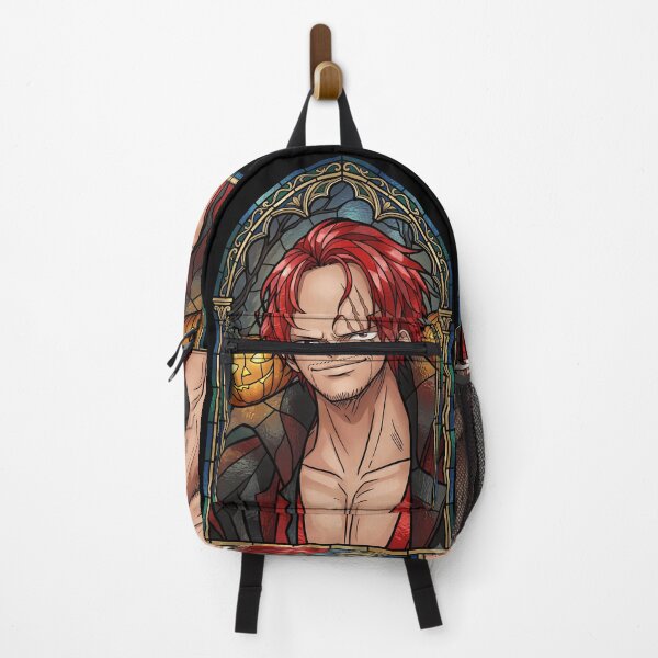 Item preview, Shanks One Piece Halloween Stained Glass Pirate Smile designed and sold by mildaclairmo.