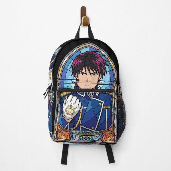 Item preview, Roy Mustang Fullmetal Alchemist Military Stained Glass Focused Portrait designed and sold by mildaclairmo.