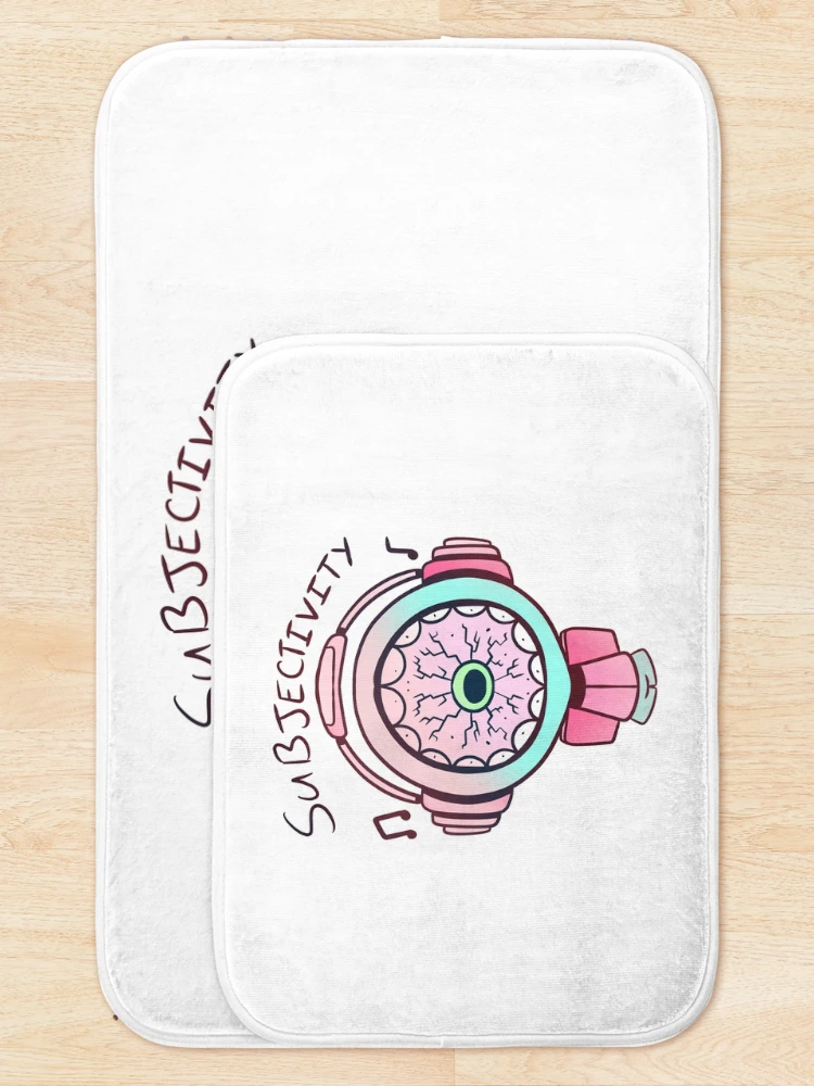 Thumbnail 5 of 6, Bath Mat, Sebjectivity  designed and sold by Squarebubbles.