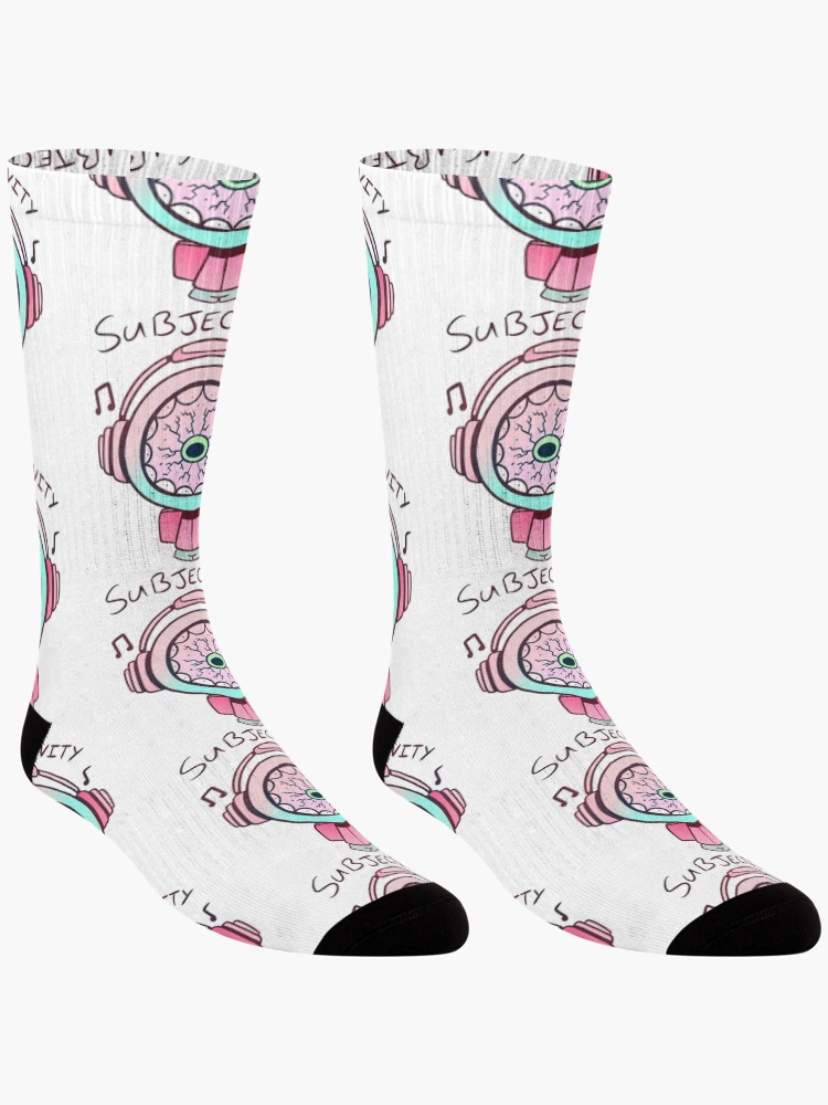 Thumbnail 3 of 5, Socks, Sebjectivity designed and sold by Squarebubbles.