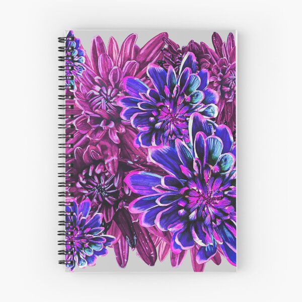 Item preview, Neon Pink Chrysanthemums 2 designed and sold by nastiaart.