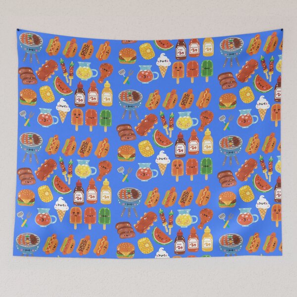 Item preview, Summer BBQ designed and sold by Figberrytea.