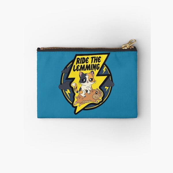 Item preview, Ride The Lemming Calico Kitty Cat Biker Patch designed and sold by Alec Buchan.