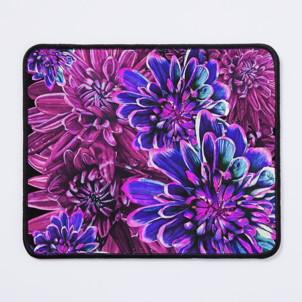 Item preview, Neon Pink Chrysanthemums 3 designed and sold by nastiaart.