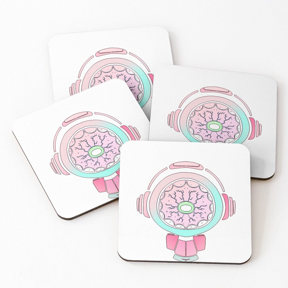 Item preview, Coasters (Set of 4) designed and sold by Squarebubbles.