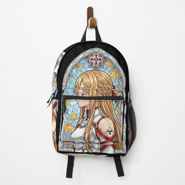 Item preview, Asuna Sword Art Online Autumn Stained Glass Portrait designed and sold by mildaclairmo.
