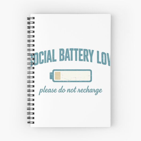 Item preview, Social Battery Low Please Do Not Recharge designed and sold by eignvalue.