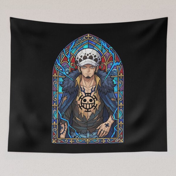 Item preview, Trafalgar Law One Piece Electric Stained Glass Storm Look designed and sold by mildaclairmo.