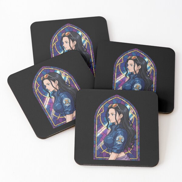 Item preview, Nico Robin One Piece Secret Agent Stained Glass Look designed and sold by mildaclairmo.