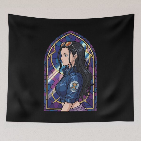 Item preview, Nico Robin One Piece Secret Agent Stained Glass Look designed and sold by mildaclairmo.