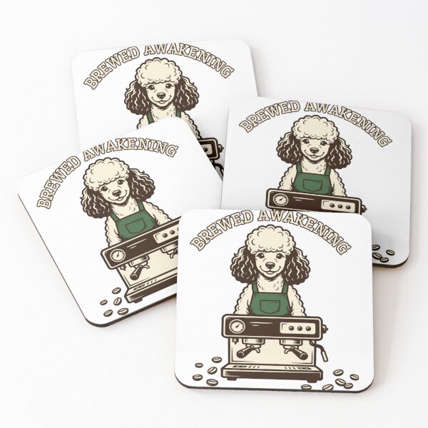 Item preview, Barista Brewed Awakening Dog designed and sold by ConElAlma.