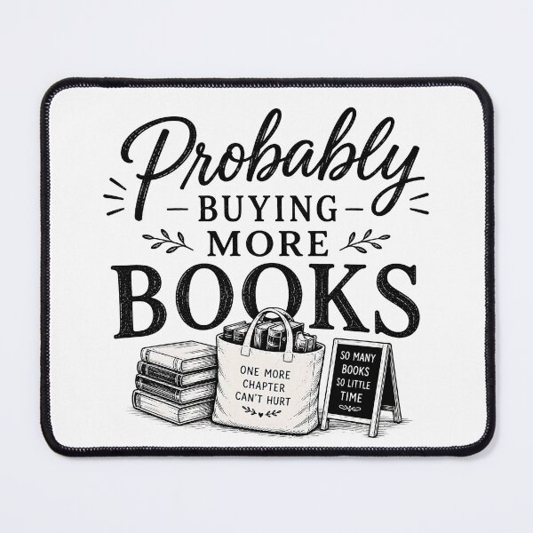 Item preview, Probably Buying More Books designed and sold by pikes84.