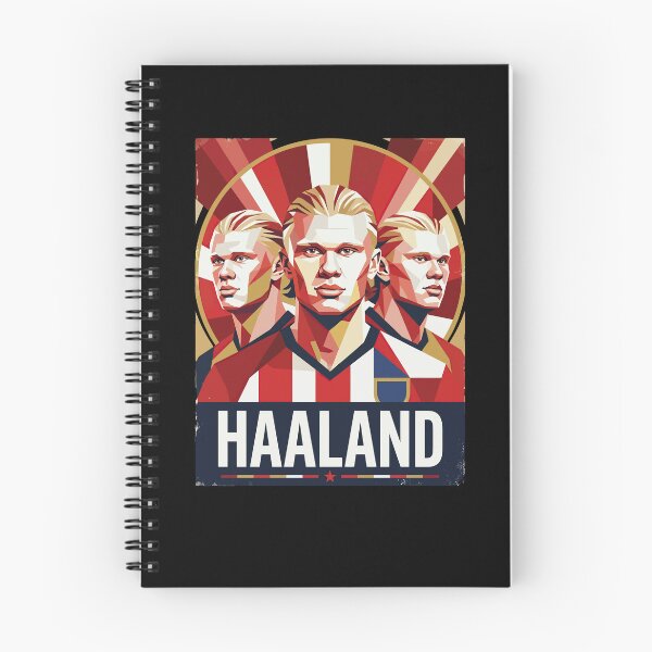 Item preview, Erling Haaland Cyborg Goal Machine Fan Design designed and sold by PrincessLavinia.