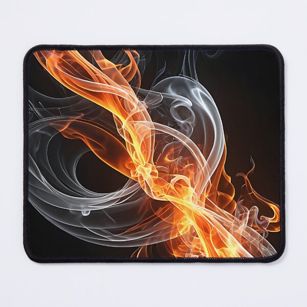 Item preview, Ethereal Fire and Smoke Abstract Flow designed and sold by CuteSlothWorld.