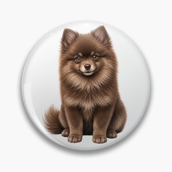 Item preview, Chocolate Teddy Bear Pomeranian Puppy designed and sold by SabraDD.
