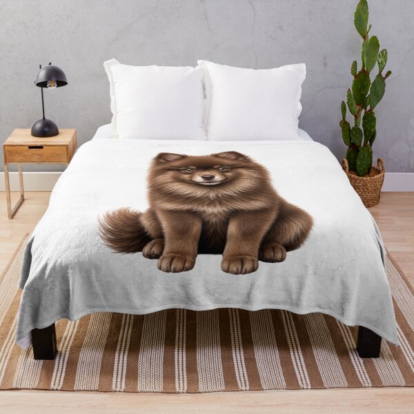Item preview, Chocolate Teddy Bear Pomeranian Puppy designed and sold by SabraDD.